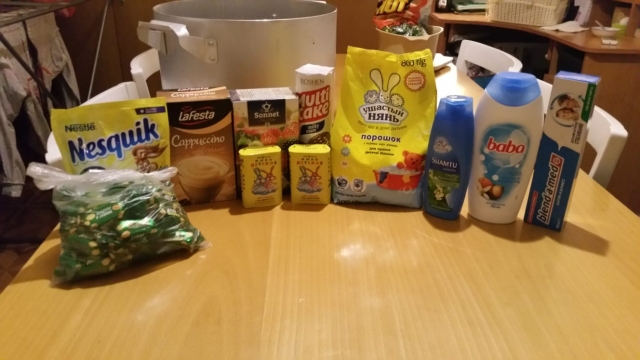 Voedselpakketten voor Oekraïne